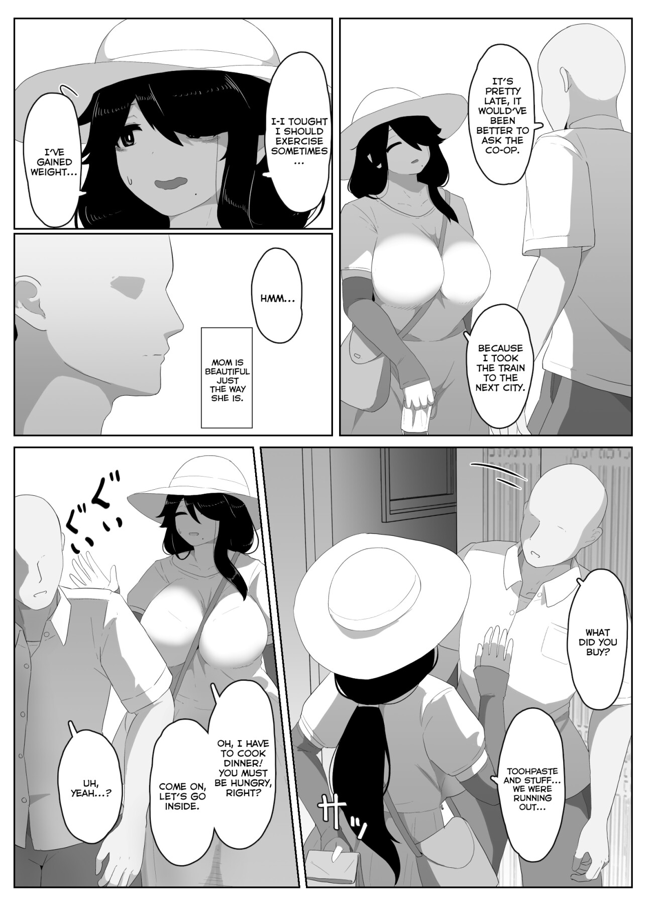 Hentai Manga Comic-Good Night, Mom I-Read-129